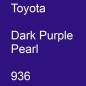 Preview: Toyota, Dark Purple Pearl, 936.